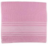 Toalha De Rosto Felpuda Zafira (42cm X 72cm) Savitex Modelo 3 Rosa - 1