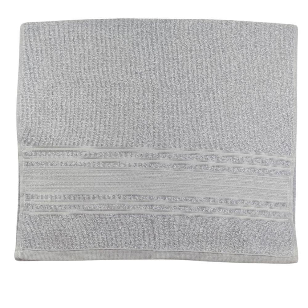 Toalha De Rosto Felpuda Zafira (42cm X 72cm) Savitex Modelo 3 Branco - 1