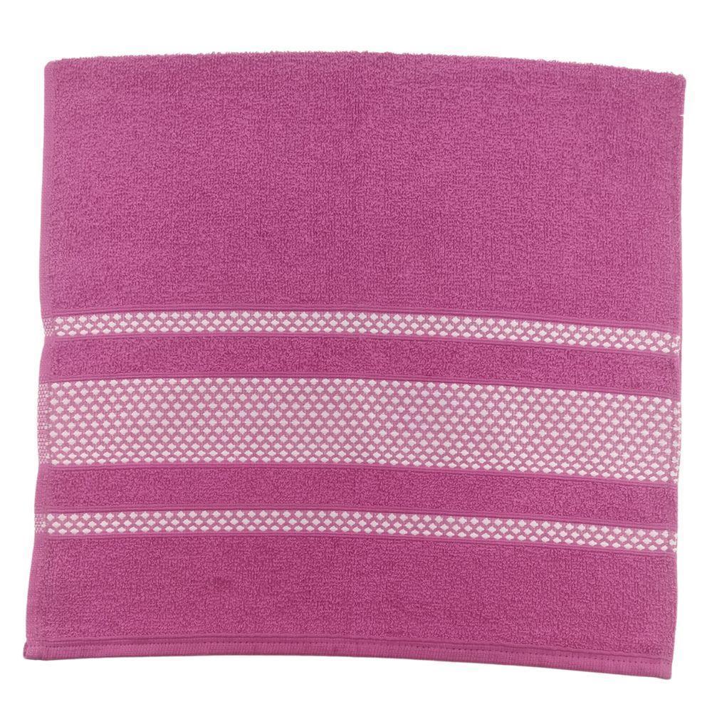 Toalha De Rosto Felpuda Zafira (42cm X 72cm) Savitex Modelo 1 Marsala - 1