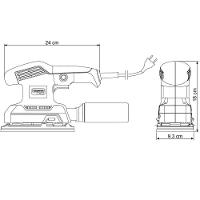 Lixadeira Orbital 240 W 220 V Tramontina Para Uso Profissional Com Sistema Coletor De Pó Tramontina - 3