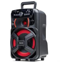 Caixa Amplificada Amvox Recarregável Bluetooth USB MicroSD Auxiliar 220W ACA 221 Gigante II Preto Bivolt - 2