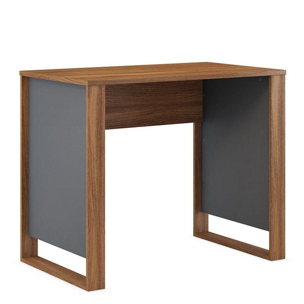 Mesa Para Computador Morada Amêndola Grafito - Demóbile - 3