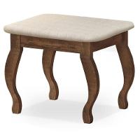 Banqueta Com Almofada Para Penteadeira Malbec - Luapa - 1