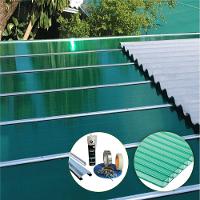 Kit Policarbonato Verde 4mm 12,00m X 4,00m - Perfis Naturais