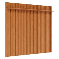 Rack Bancada Ambiente Classic 2 Gavetas Com Painel Para Tv Suspenso Ripado Loft 1.8 Off White Nature - Imcal - 3