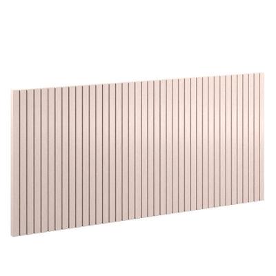 Painel Decorativo Ripado 230x109x49 Cm Rose - Matic