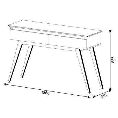 Aparador Para Sala Classic Off White - Imcal