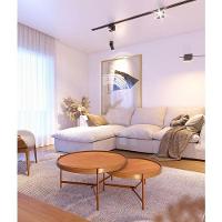 Kit Mesa De Centro Aqua Nature Cobre - Imcal - 2