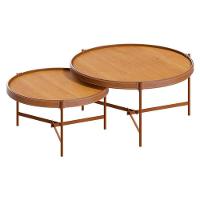 Kit Mesa De Centro Ambiente Aqua Nature Cobre - Imcal - 2