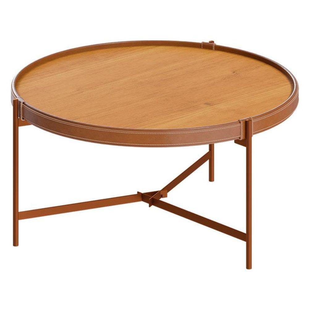 Mesa De Centro Ambiente Aqua Grande Nature Cobre - Imcal - 3