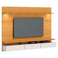 Painel Para Tv Home Suspenso Ambiente Decore 1.8 Nature Off White - Imcal - 5