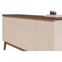 Aparador Para Sala Buffet Classic 1.8 Off White Freijó - Imcal - 3