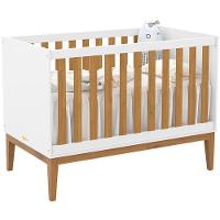Berço Americano Unique Branco Soft Freijó Eco Wood Com Colchão Ortobom - Matic - 4