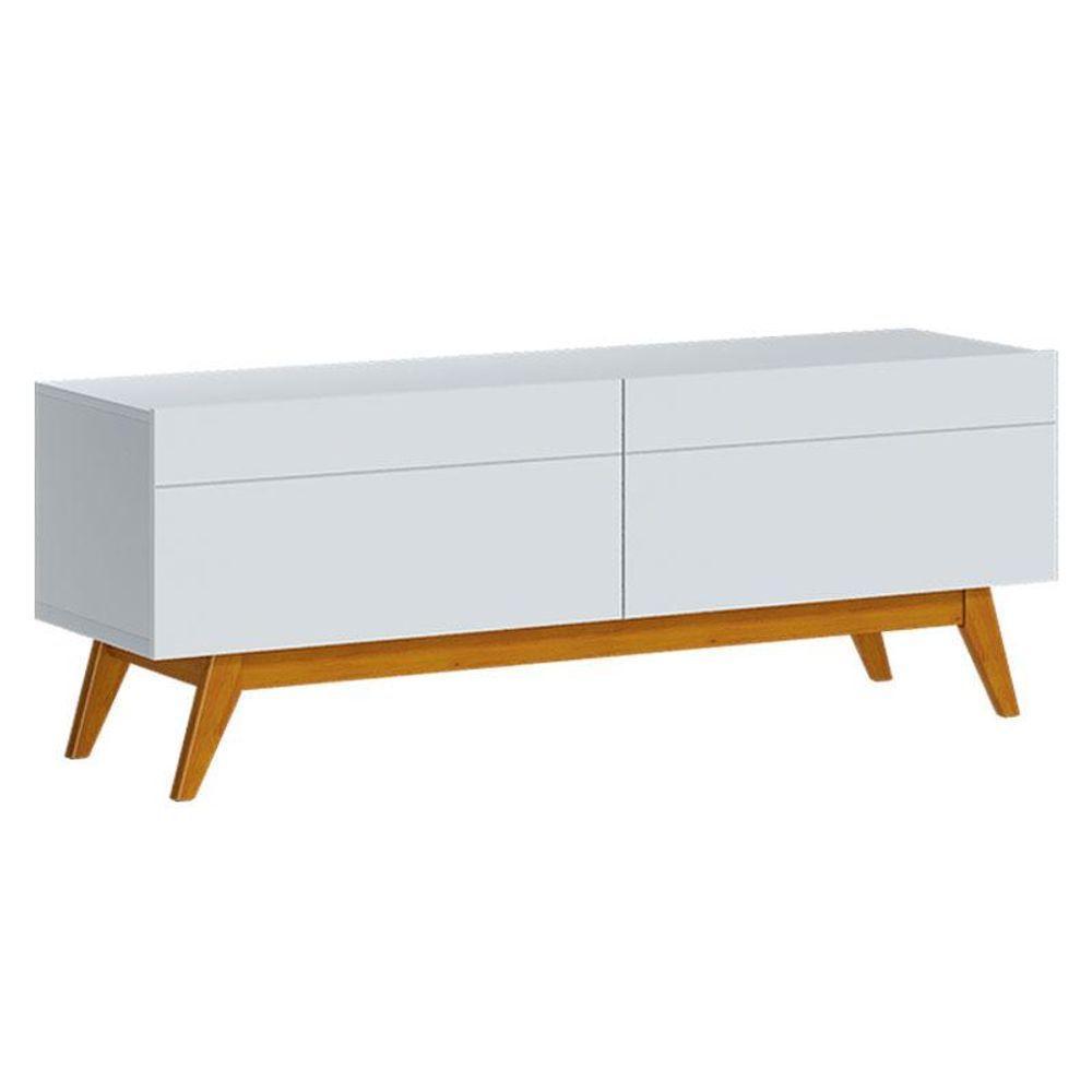 Rack Bancada Classic 2 Gavetas 1.4 Branco Acetinado - Imcal - 1