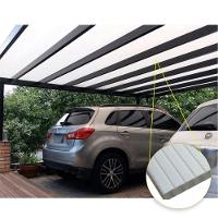 Kit Policarbonato Branco Refletivo 6mm 4,00m X 6,00m - Perfis Naturais - 2