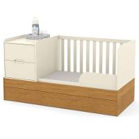 Berço Americano Multifuncional Formare Off White Freijó - Matic - 4