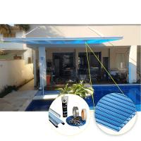 Kit Policarbonato Azul 6mm 2,00m X 6,00m - Perfis Naturais - 3