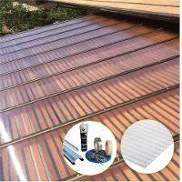 Kit Policarbonato Cristal 4mm 8,00m X 6,00m - Perfis Naturais