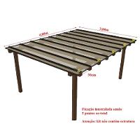 Kit Policarbonato Cristal 4mm 4,00m X 3,00m - Perfis Naturais - 5