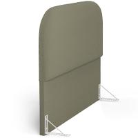 Cabeceira Cama Box King 195cm Orgânica Lanna W01 Bouclê Oliva - Lyam Decor - 2