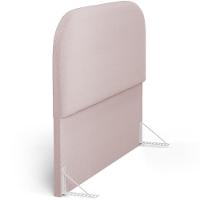 Cabeceira Cama Box King 195cm Lanna Com Puff Recamier Doha W01 Bouclê Rosê - Lyam Decor - 2