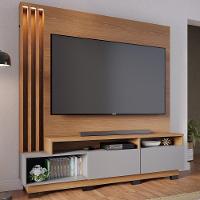 Estante Painel Para Tv 65 Pol Com Led Alencar C04 Freijó Cinza Fosco - Lyam Decor - 6