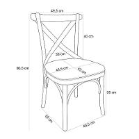 Cadeira Para Sala De Jantar E Estar Living Estofada ávila L02 Linho Cinza Escuro - Lyam