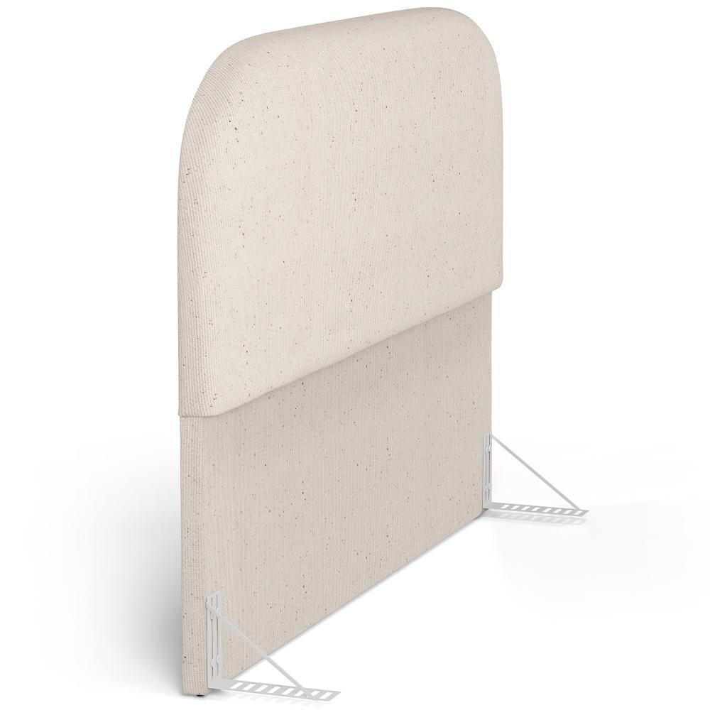 Cabeceira Cama Box King 195cm Orgânica Lanna W01 Linho Cru - Lyam Decor - 2