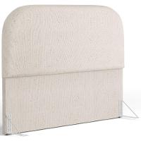 Cabeceira Cama Box King 195cm Orgânica Lanna W01 Linho Cru - Lyam Decor - 1