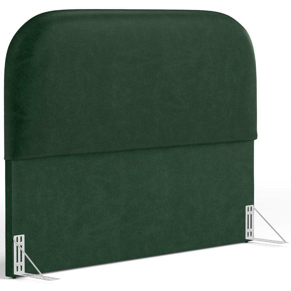 Cabeceira Cama Box King 195cm Orgânica Lanna W01 Couríssimo Verde - Lyam Decor - 1
