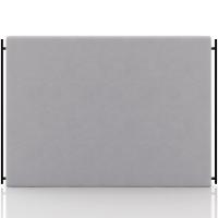 Cabeceira Cama Box King 195cm Estofada Goya P05 Veludo Cinza - 5