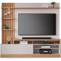 Estante Painel Para Tv 65 Pol Com Led Aracati C04 Freijó Off White Matte - Lyam Decor - 7