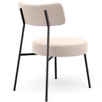 Kit 02 Poltronas Decorativas Para Sala De Estar Base Fixa Londres L02 Suede Bege - Lyam - 5