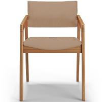 Kit 06 Cadeiras Para Sala De Jantar Estar Living Giorgia B04 Linho Bege Escuro - Lyam Decor