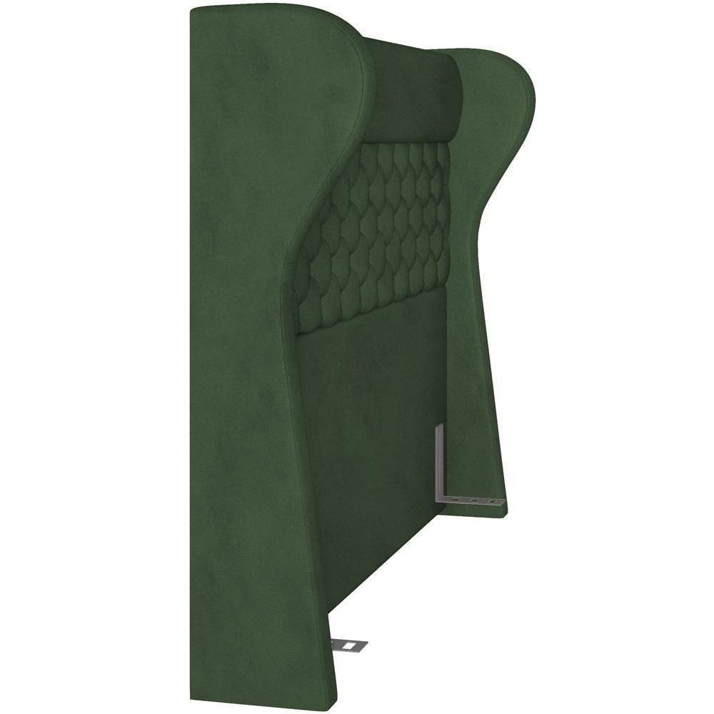 Cabeceira Cama Box King 195 Cm P05 Madrid Couríssimo Verde Musgo - Lyam Decor - 3