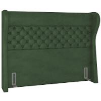 Cabeceira Cama Box King 195 Cm P05 Madrid Couríssimo Verde Musgo - Lyam Decor - 1