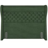 Cabeceira Cama Box King 195 Cm P05 Madrid Couríssimo Verde Musgo - Lyam Decor