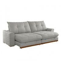 Sofá Argo Linho 02 Módulos 120 Cm B25cm Meu Sofá Online A230 Linho Cinza