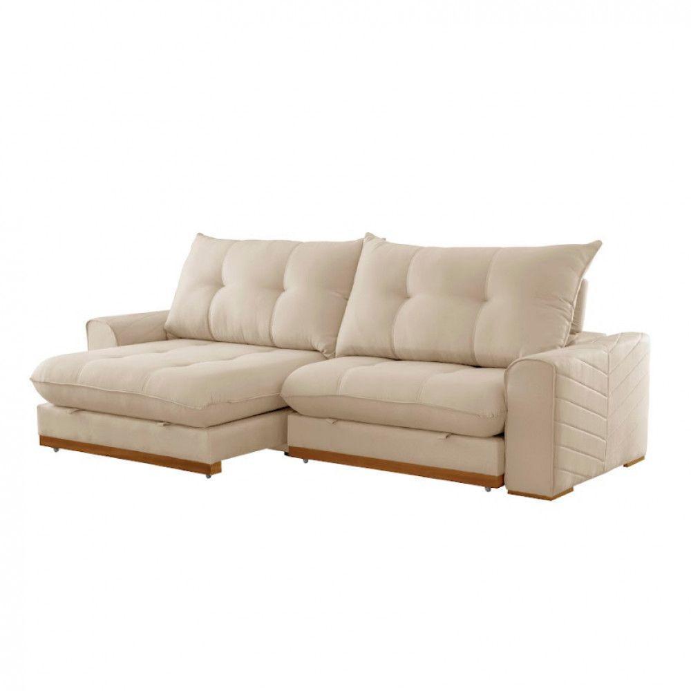 Sofá Argo Linho 02 Módulos 80 Cm B25cm Meu Sofá Online A294 Linho Creme - 3