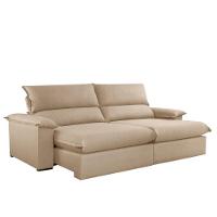 Sofá Filadélfia Linho 02 Módulos 90cm B25cm Meu Sofá Online A226 Linho Bege