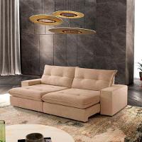 Sofá Athenas Linho 02 Módulos 90 Cm B25cm Meu Sofá Online A226 Linho Bege - 1