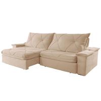 Sofá Apollo Linho 02 Módulos 90 Cm B25cm Meu Sofá Online A226 Linho Bege - 6