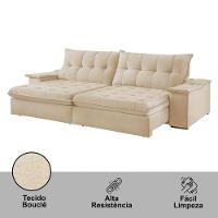 Sofá Lua Linho 02 Módulos 80 Cm B25cm Meu Sofá Online A294 Linho Creme - 2