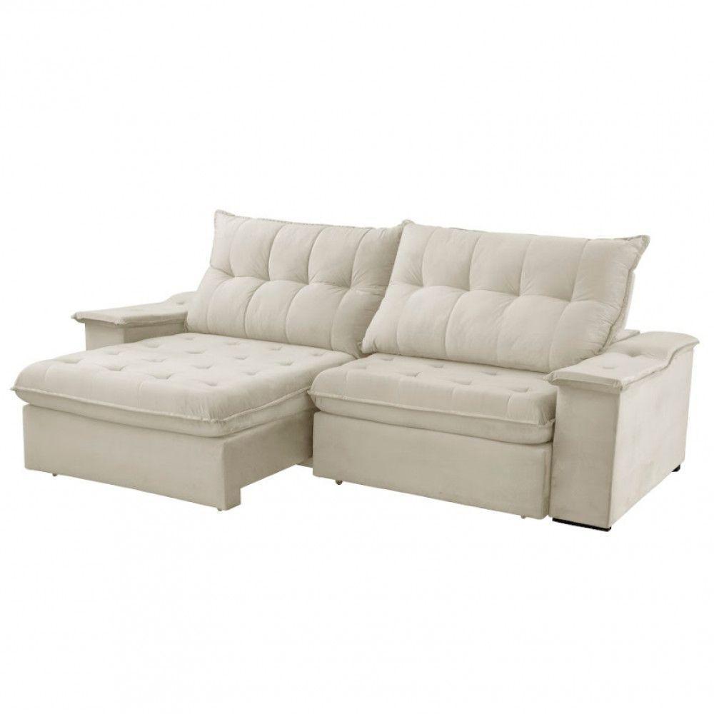 Sofá Lua Linho 02 Módulos 90 Cm B25cm Meu Sofá Online A302 Linho Branco - 5