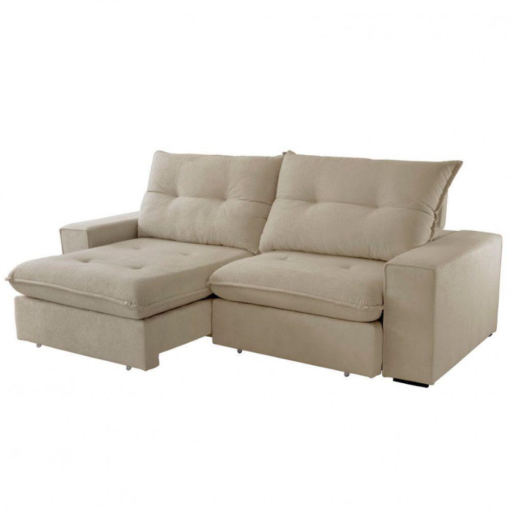 Sofá Athenas Veludo 02 Módulos 80 Cm B25cm Meu Sofá Online B002 Veludo Capuccino - 2