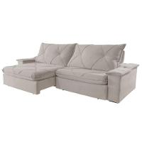 Sofá Apollo Veludo 02 Módulos 80 Cm B25cm Meu Sofá Online B026 Veludo Prata - 5