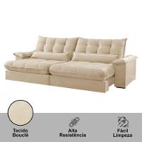 Sofá Classic Linho 02 Módulos 80 Cm B25 Meu Sofá Online A294 Linho Creme