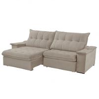 Sofá Lua Veludo 02 Módulos 100 Cm B25cm Meu Sofá Online B002 Veludo Capuccino