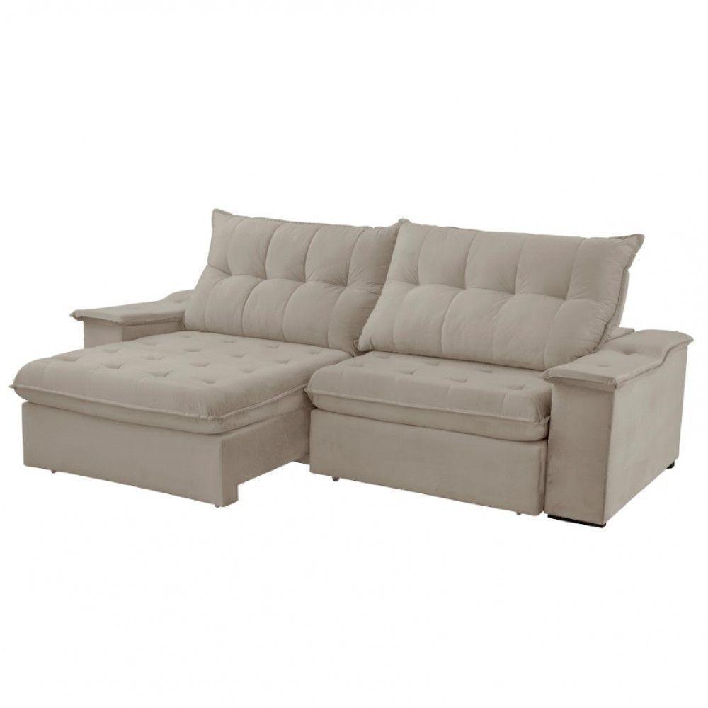 Sofá Lua Veludo 02 Módulos 80 Cm B25cm Meu Sofá Online B002 Veludo Capuccino - 5