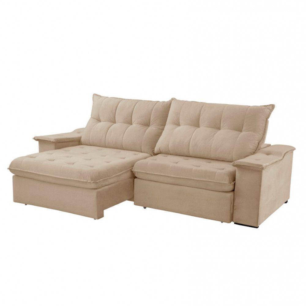 Sofá Lua Linho 02 Módulos 90 Cm B25cm Meu Sofá Online A226 Linho Bege - 6